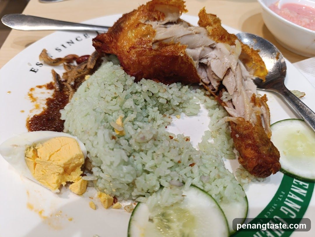 Fried Chicken Rice Plate