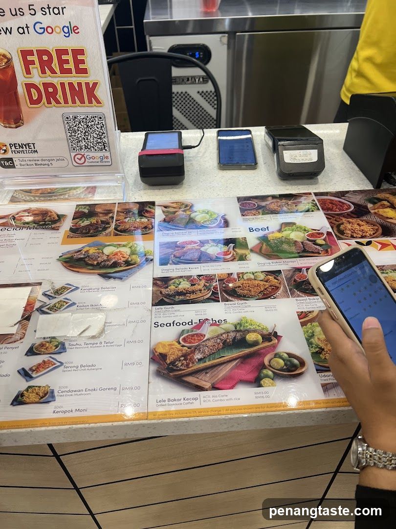 Food Counter Display