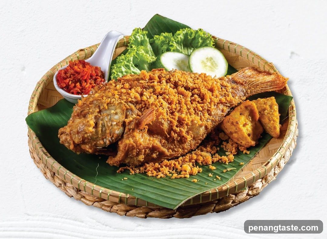 Fried Fish with Side Dishes