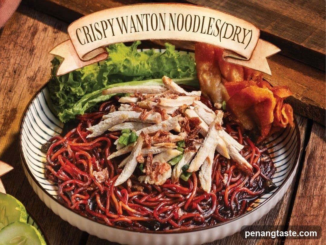 Crispy Wanton Noodles (Dry)