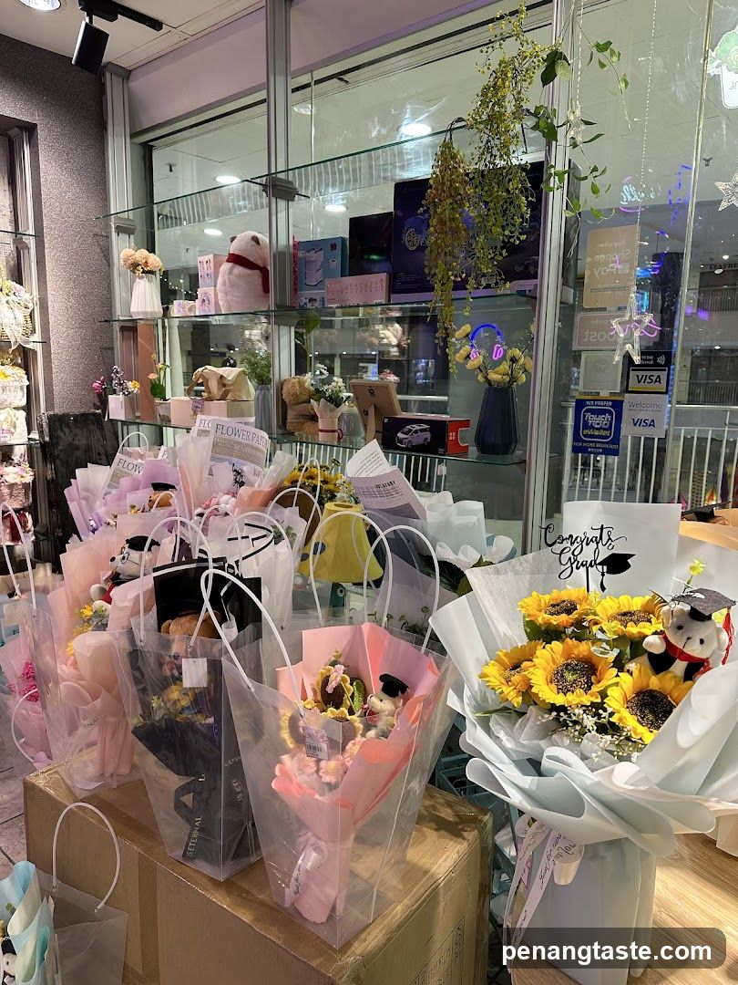 Flower Shop Interior Display