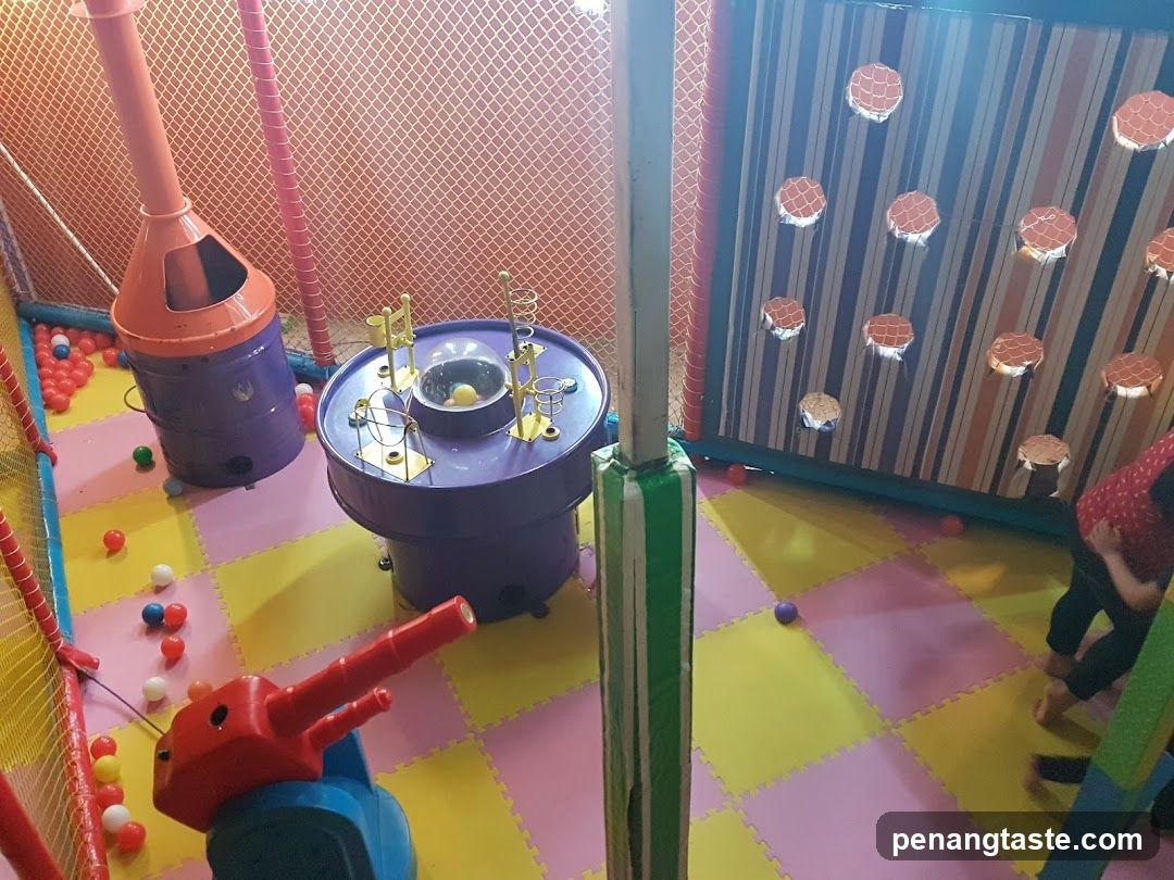 Indoor Play Area with Interactive Toys