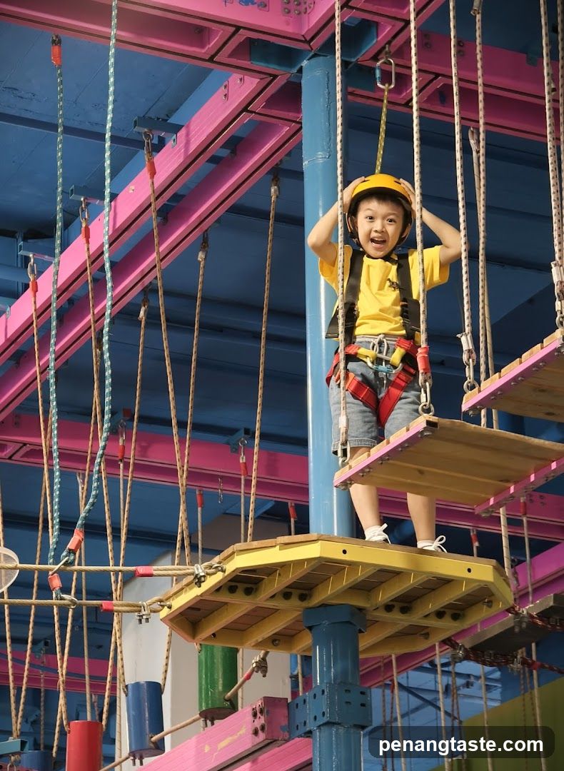 Indoor Obstacle Course Activity