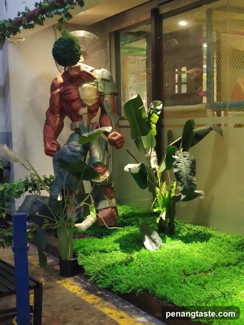 Monster Statue Display