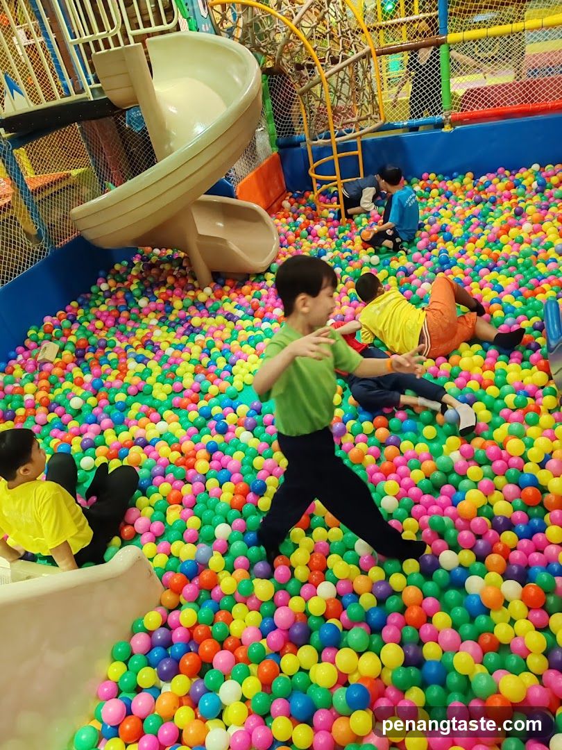 Children Playing in Ball Pit