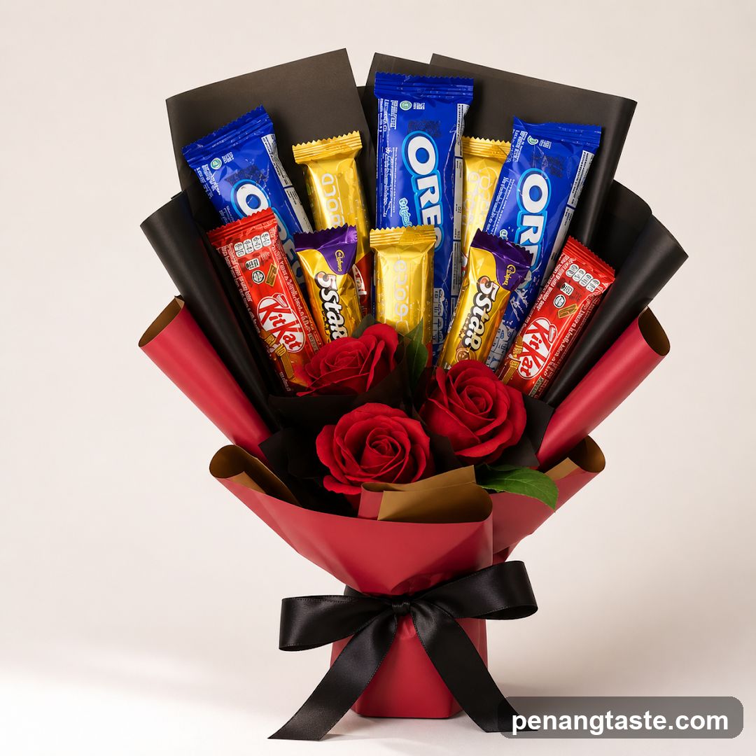 Chocolate and Rose Bouquet