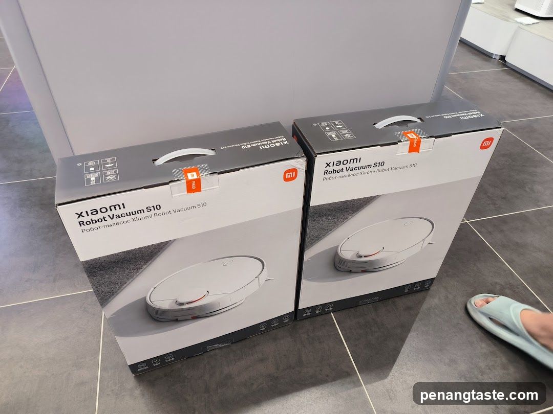 Xiaomi Robot Vacuum S10 Boxes