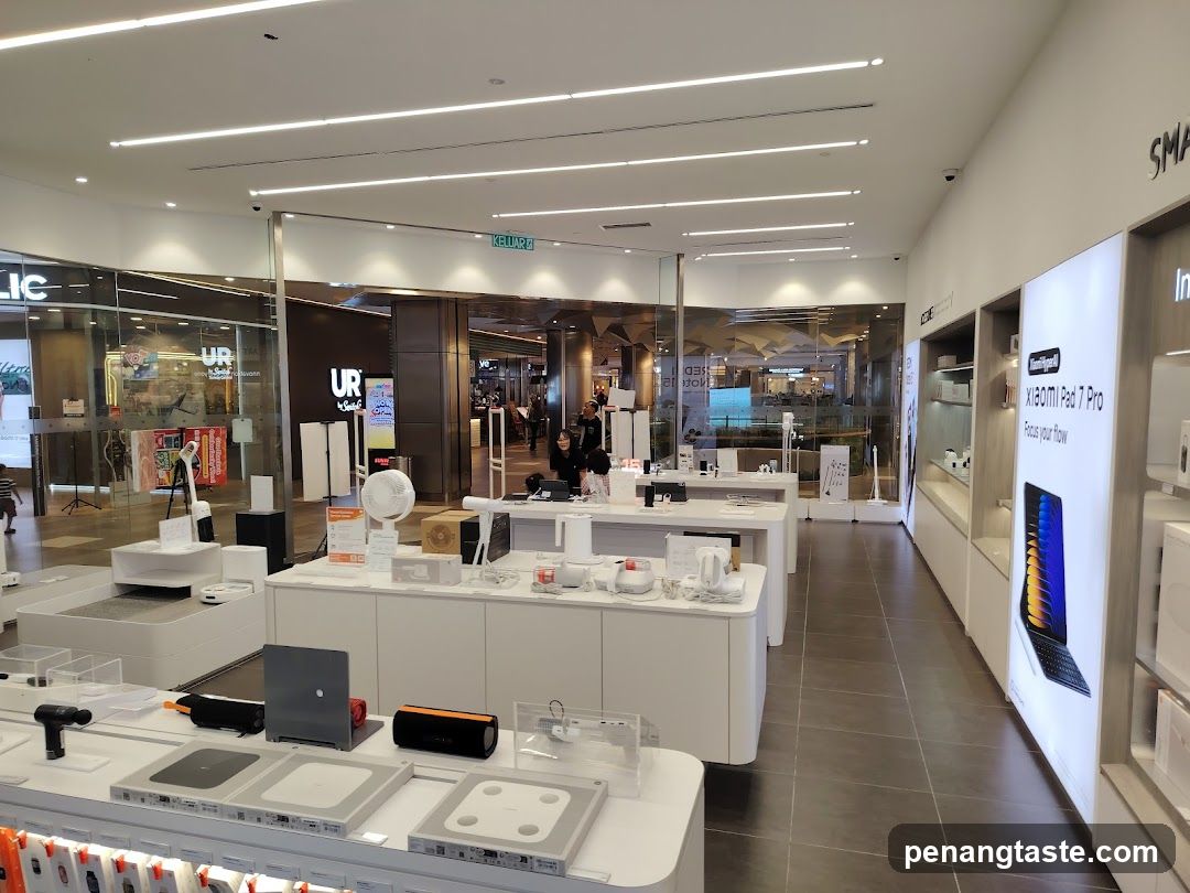 Electronics Store Interior