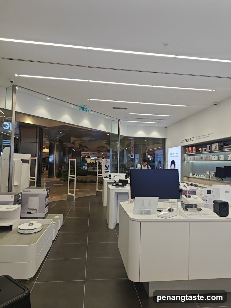 Electronics Store Interior