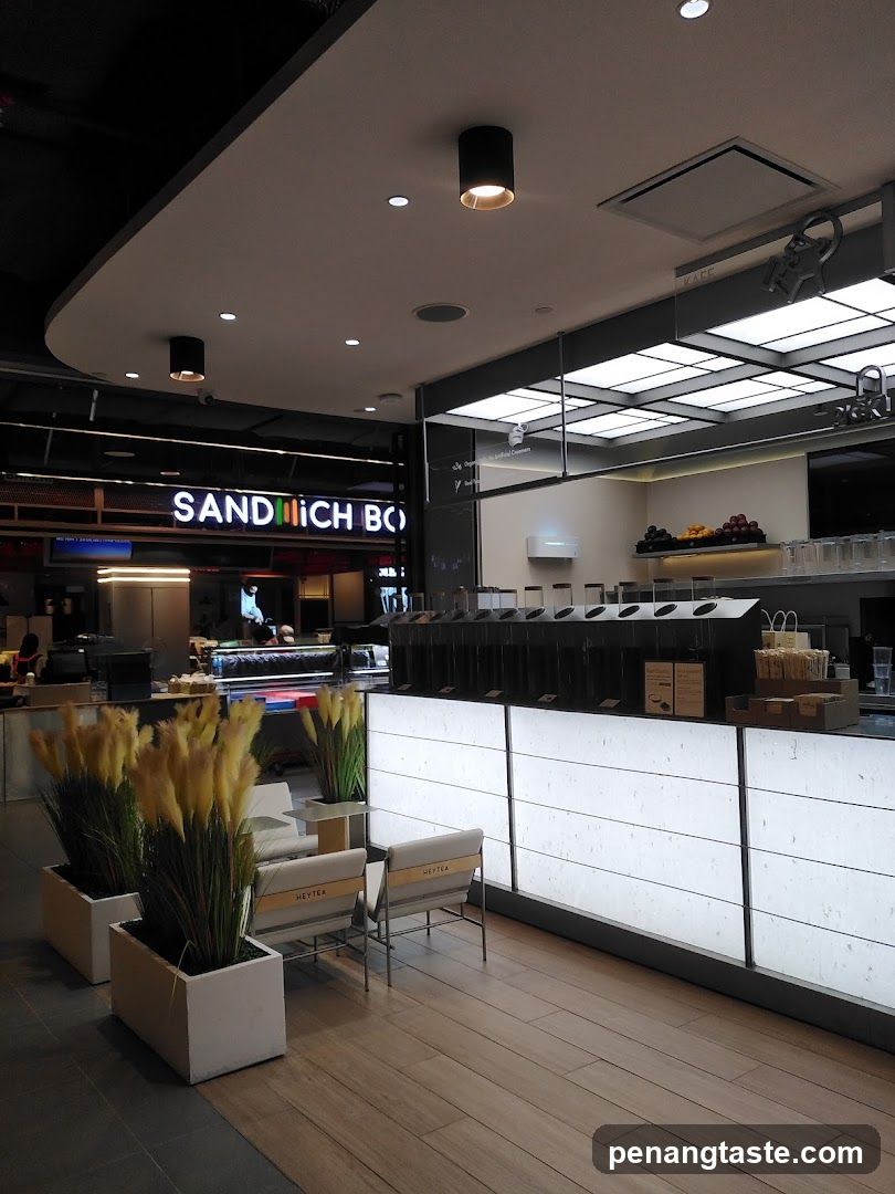 Modern Food Court Interior