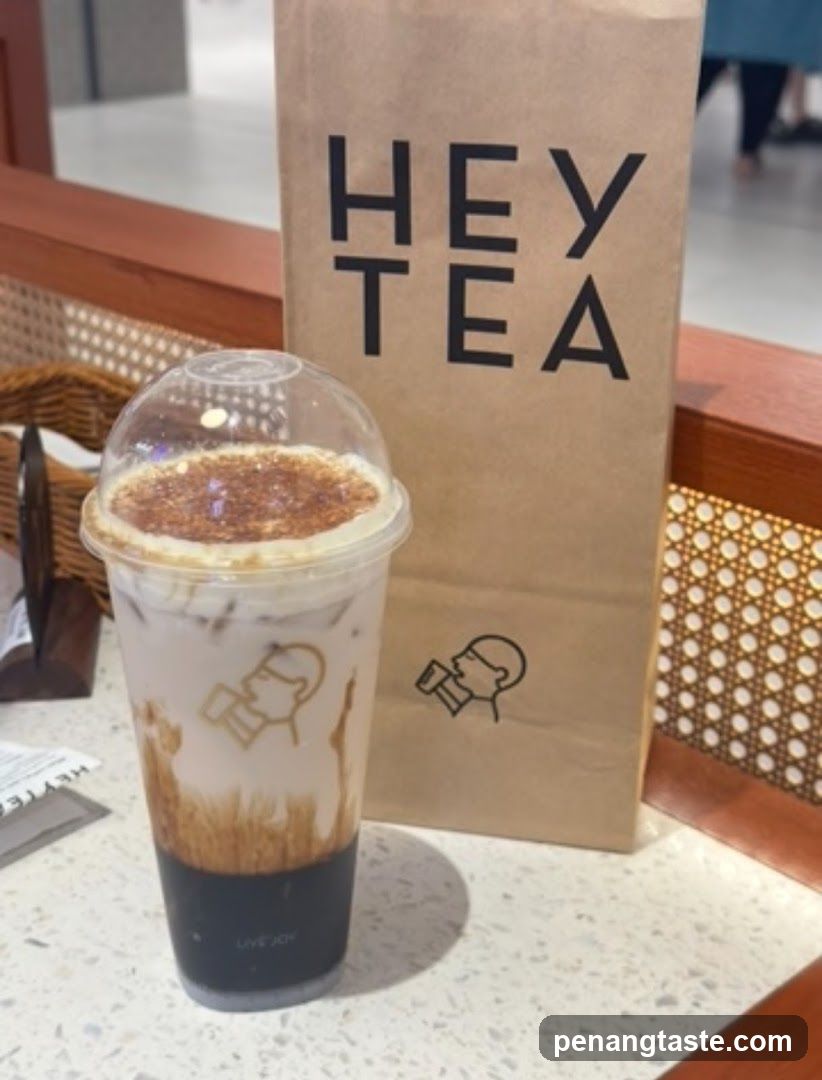 Hey Tea Drink and Bag