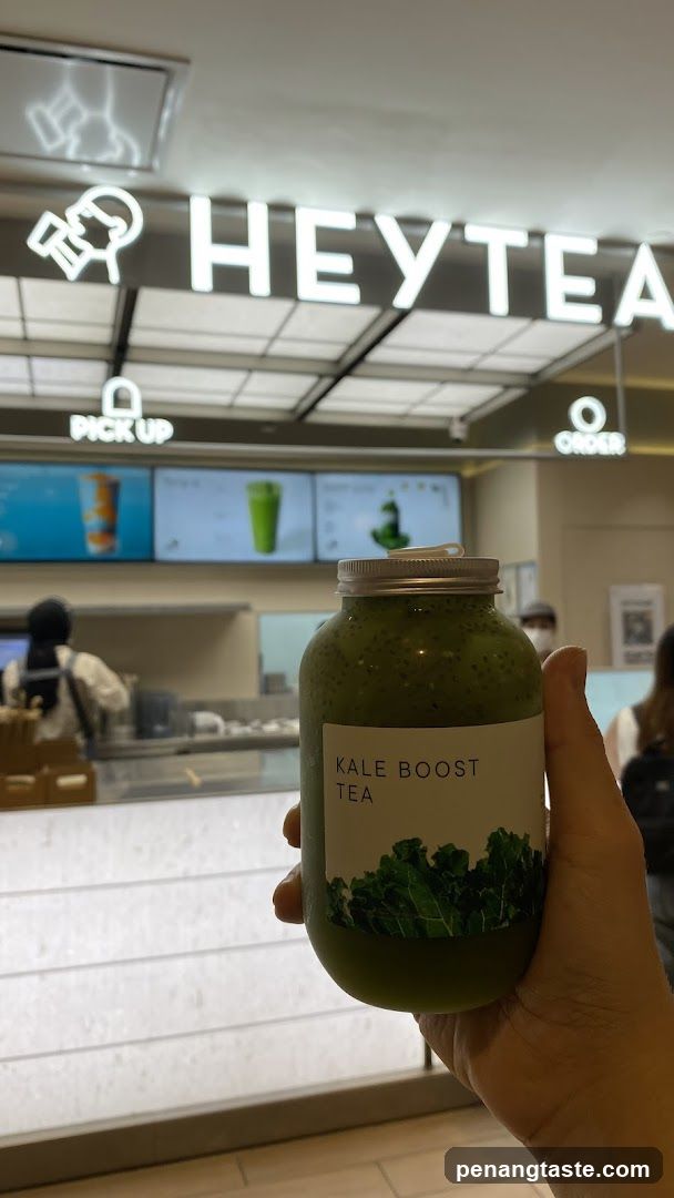 Kale Boost Tea at Heytea