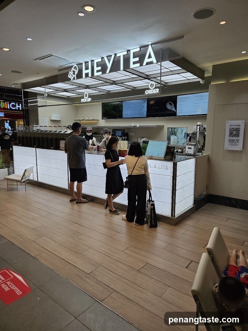Heytea Counter Interior