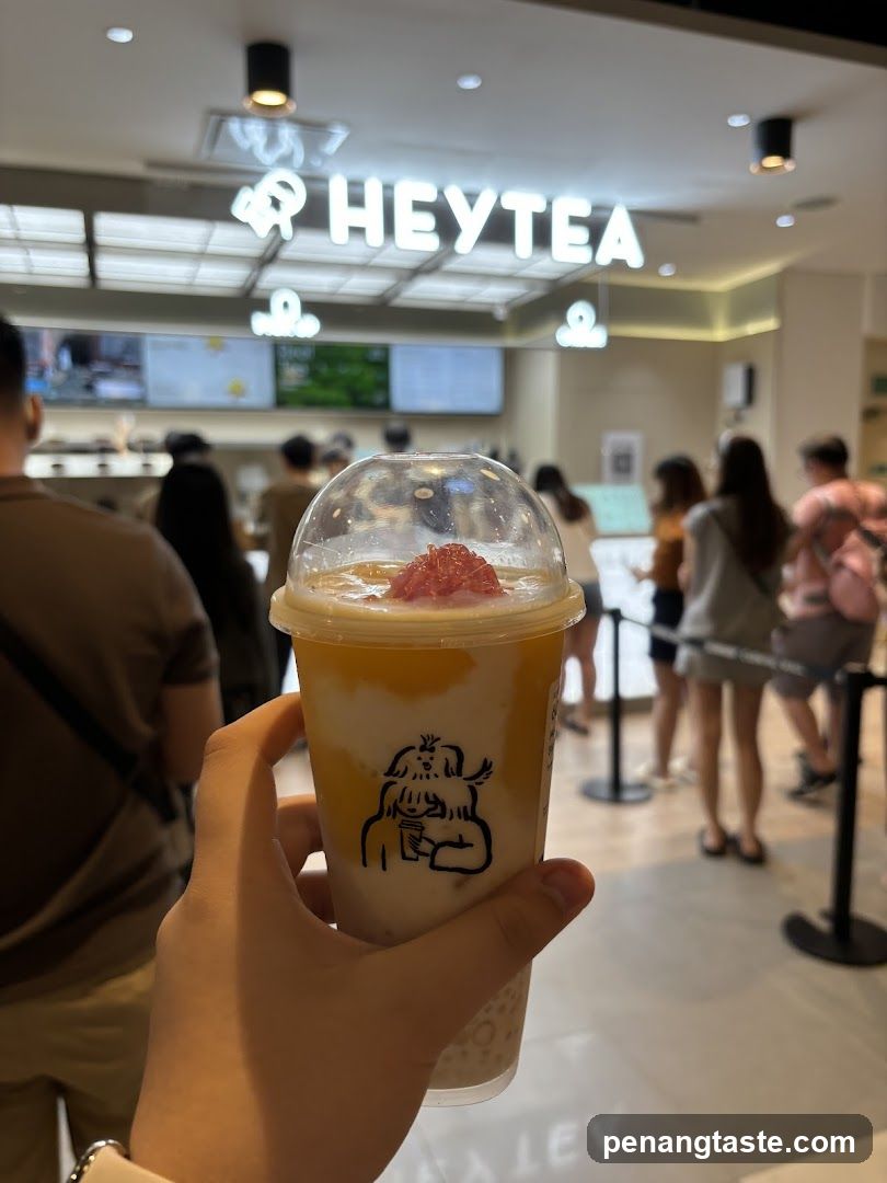 Heytea Drink in Store Interior