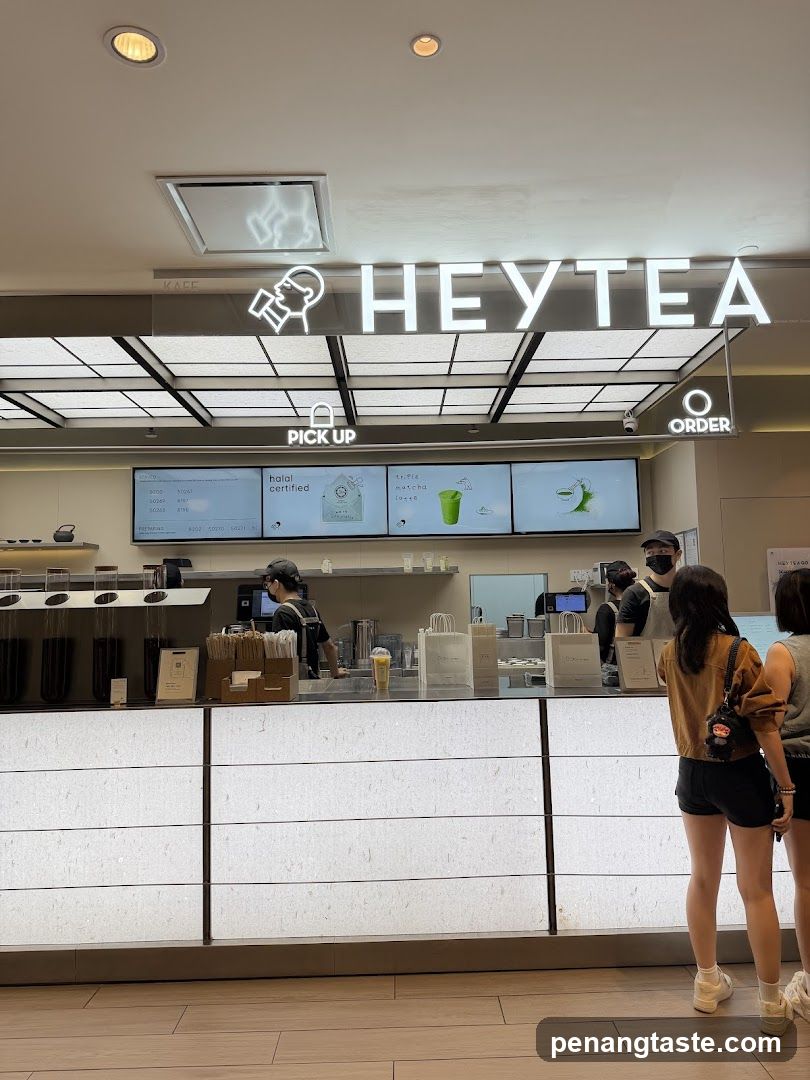 Heytea Store Interior