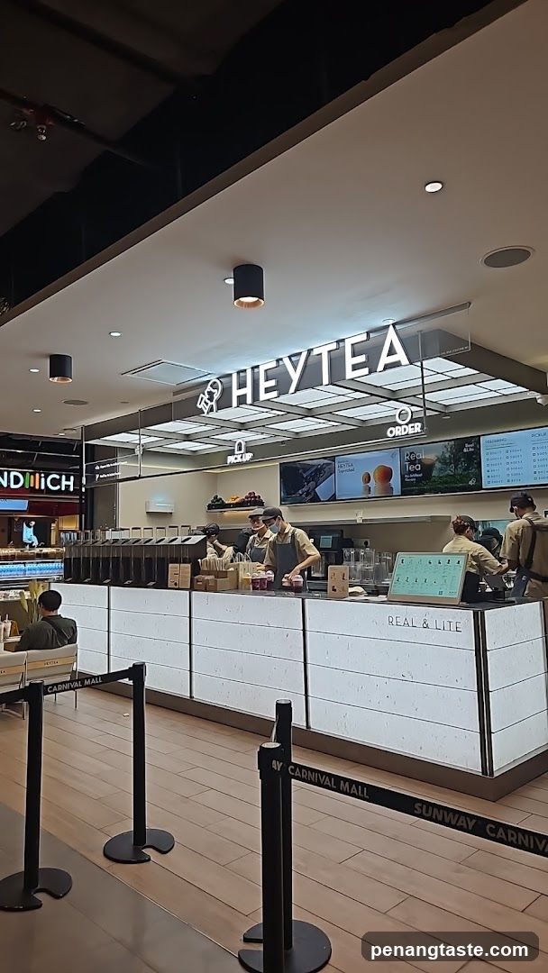 Heytea Counter Interior