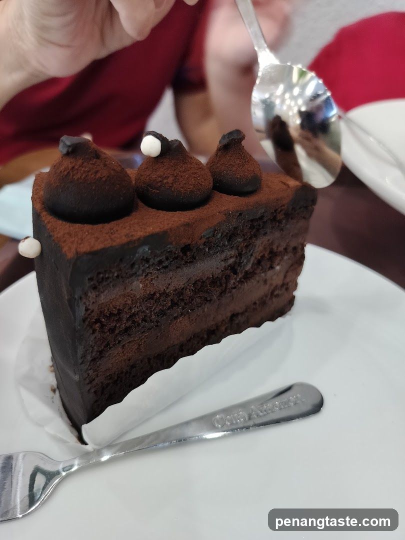 Chocolate Cake Slice