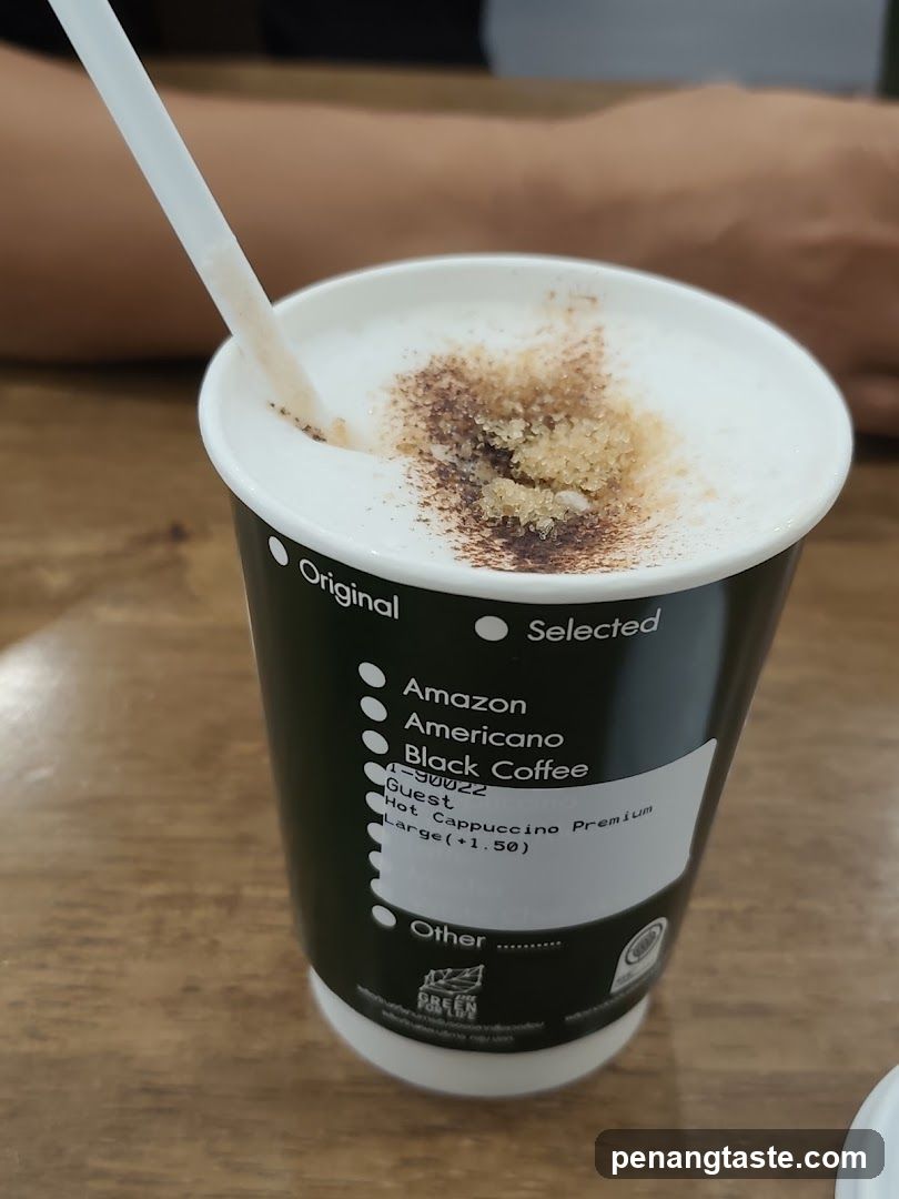 Coffee Cup with Latte Art