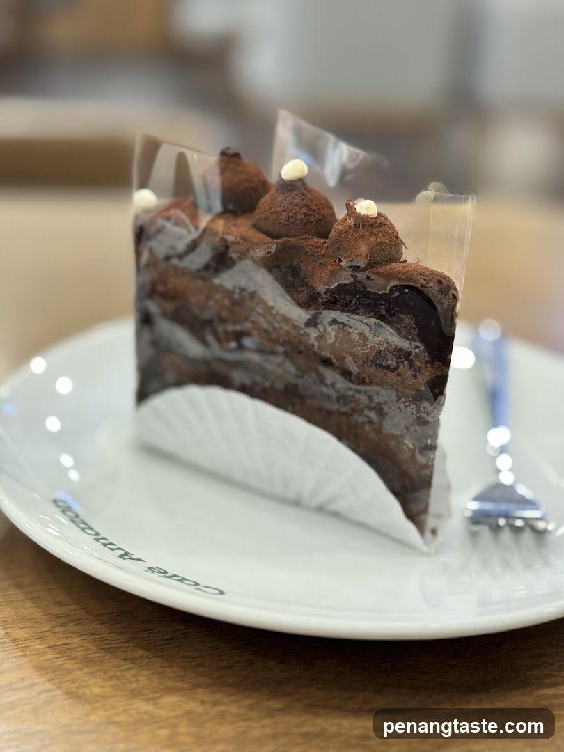 Chocolate Cake Slice