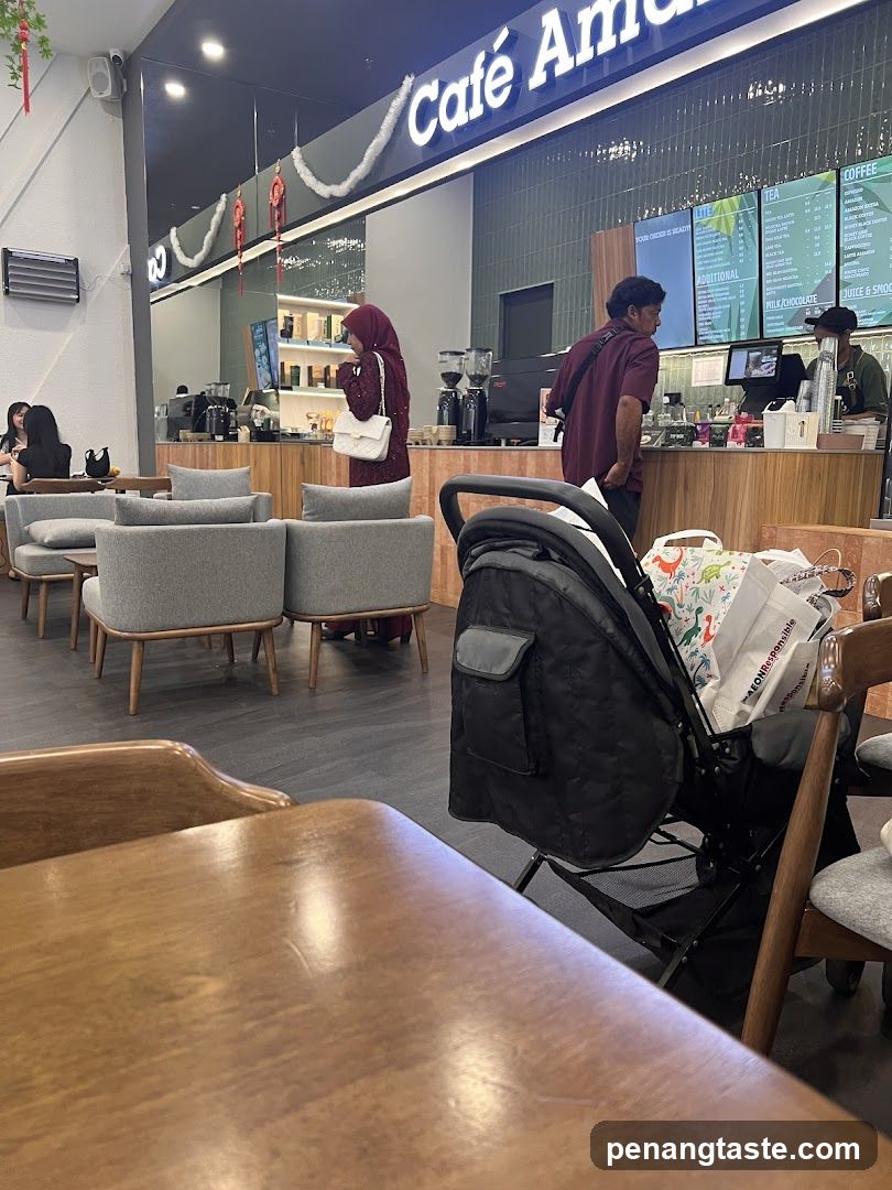 Café America Interior View