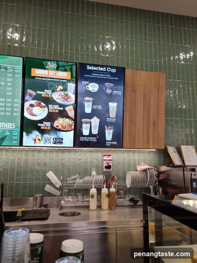 Coffee Shop Interior View