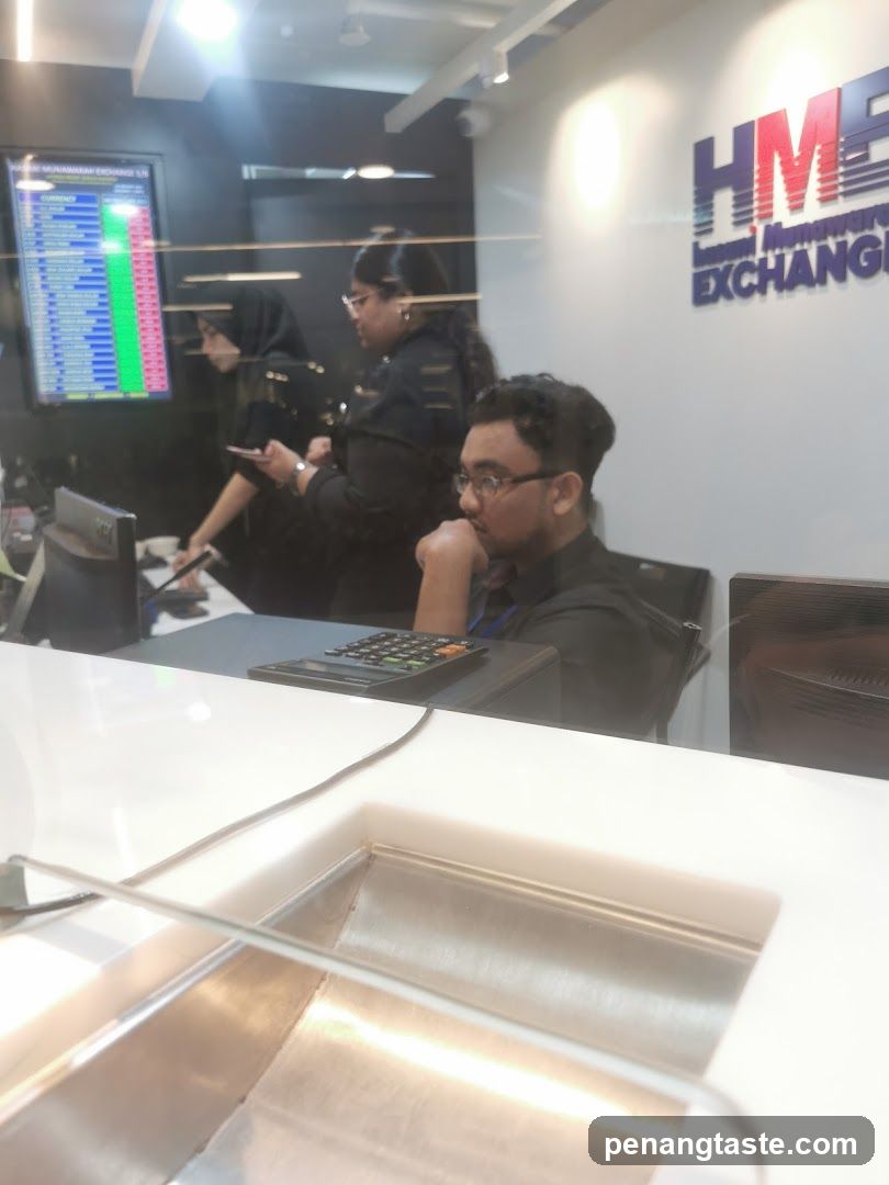 Currency Exchange Office Interior