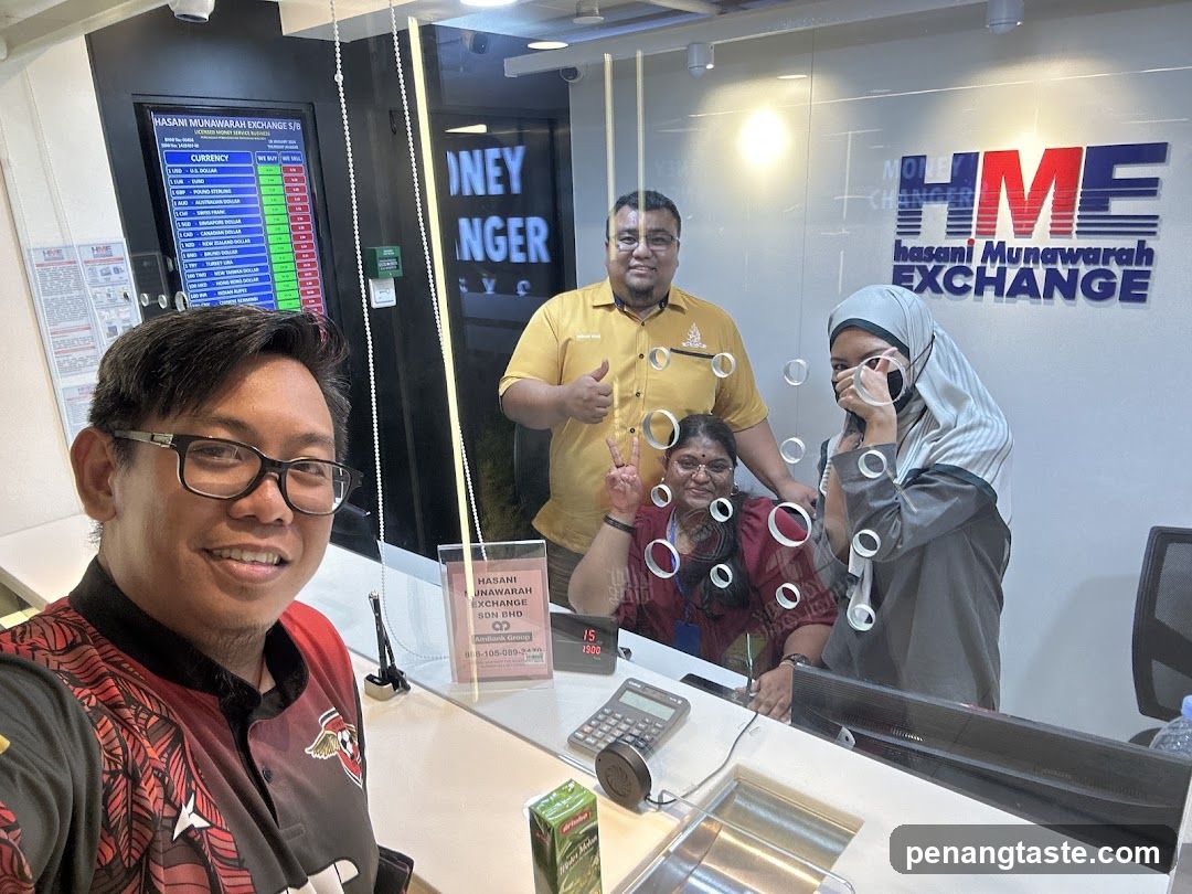 Currency Exchange Counter Interior