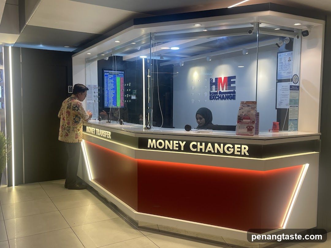 Money Changer Counter Interior
