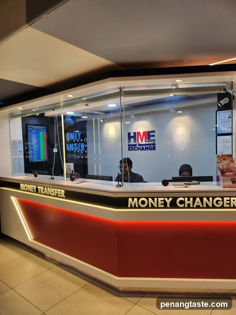 Money Exchange Counter Interior