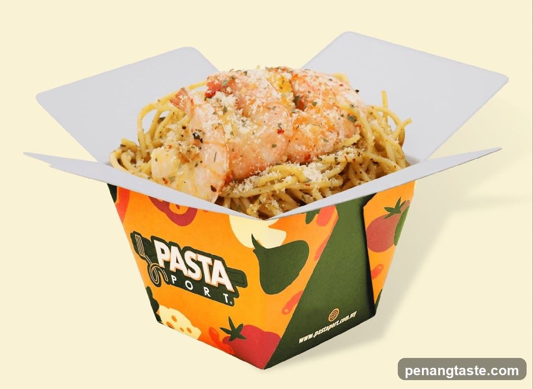 Pasta Port Takeout Box
