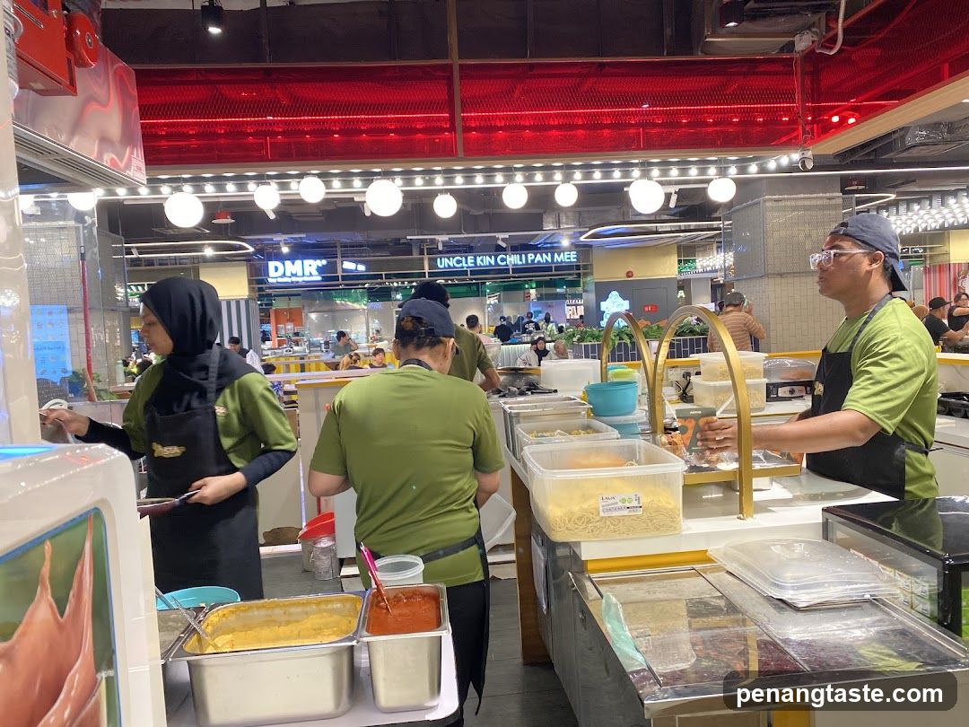 Food Stall Interior
