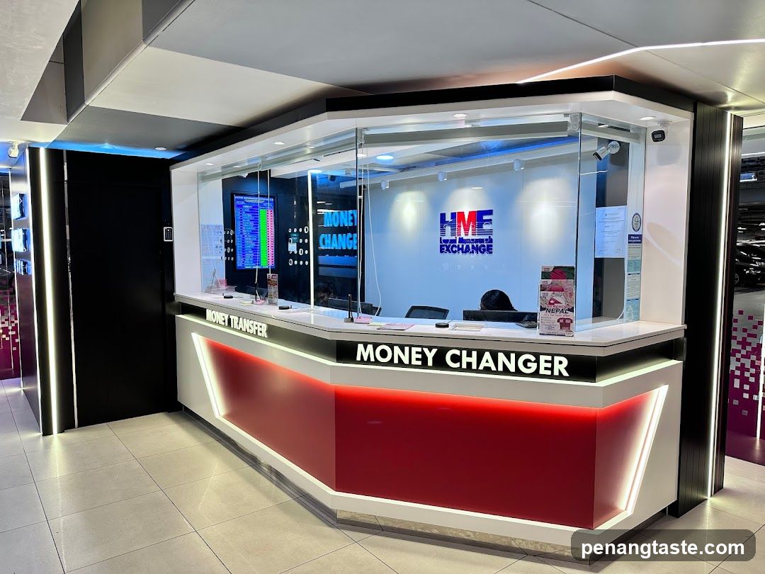 Money Changer Counter Interior