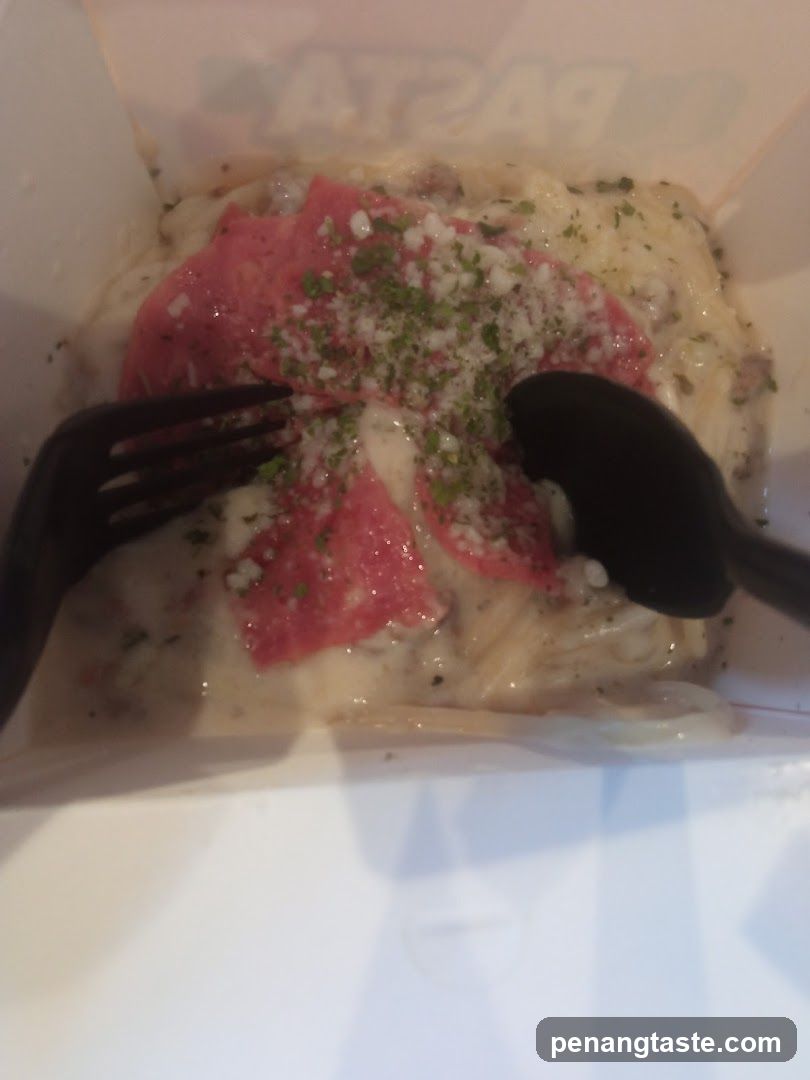 Pasta with Meat and Sauce