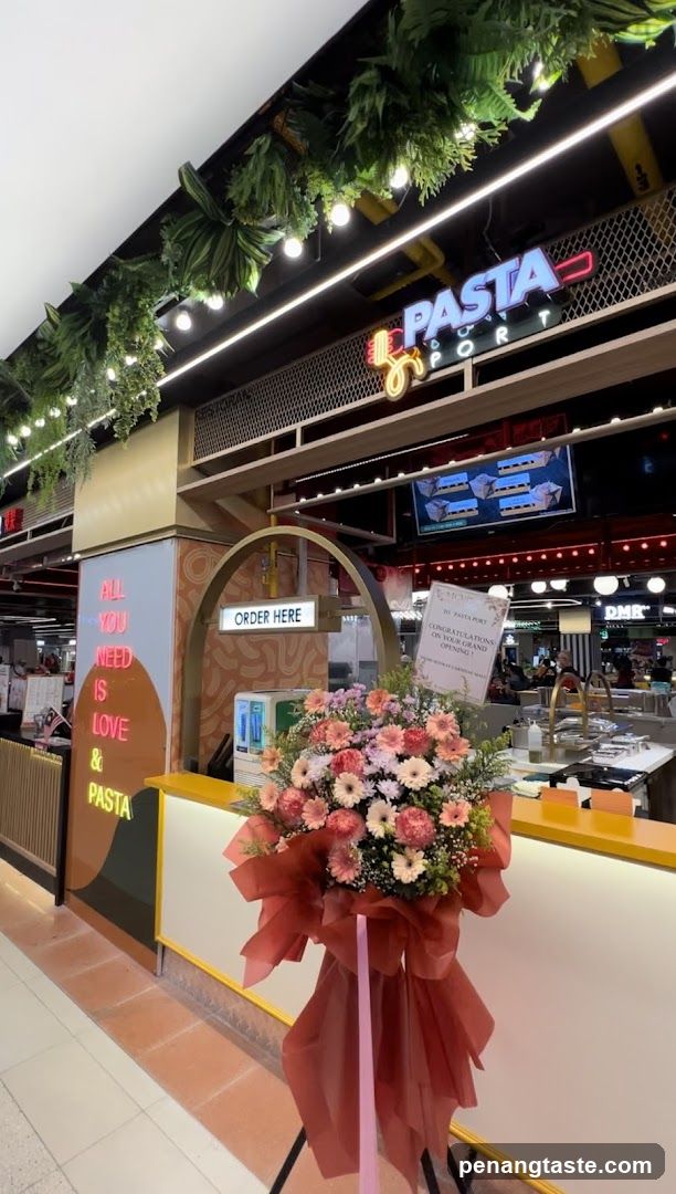 Pasta Port Restaurant Interior