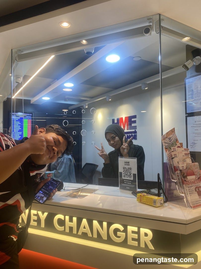 Money Changer Counter Interior