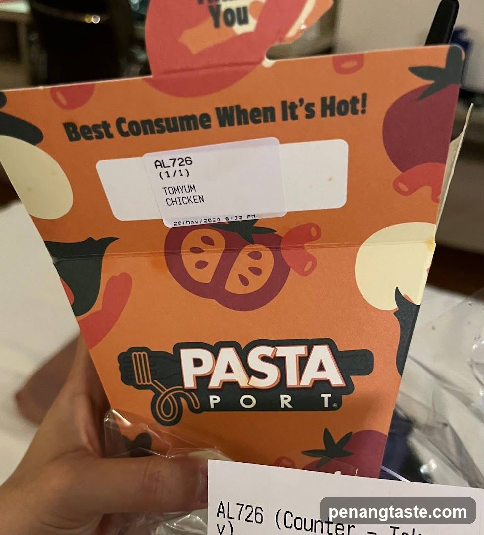 Pasta Port Takeout Box