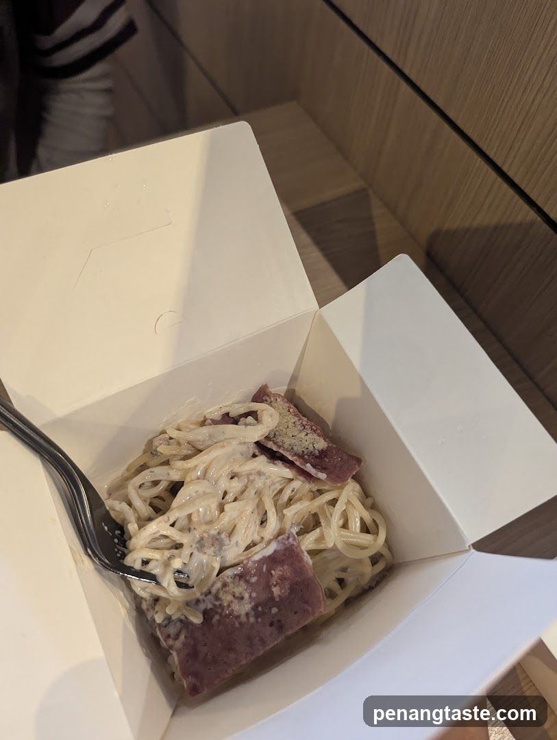 Pasta in Takeout Box