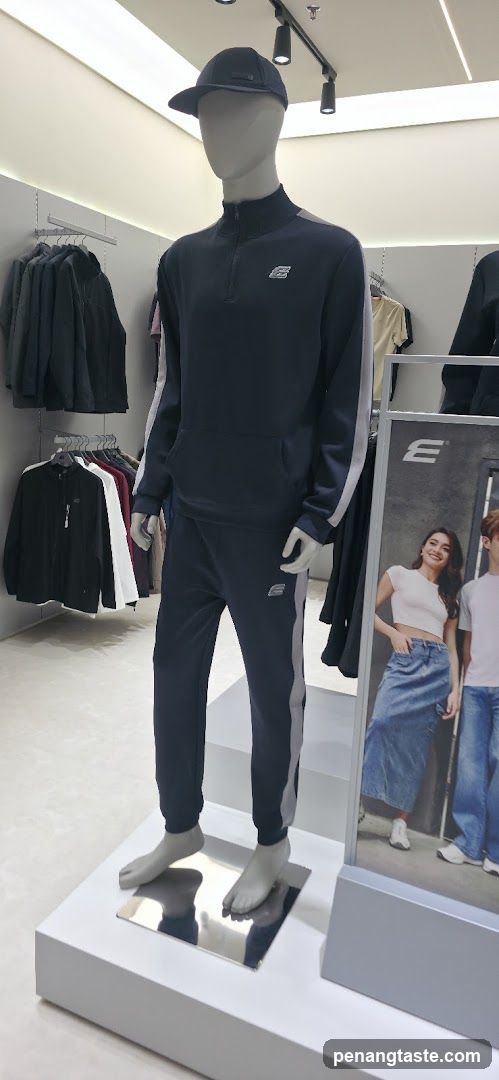 Men's Track Suit Display