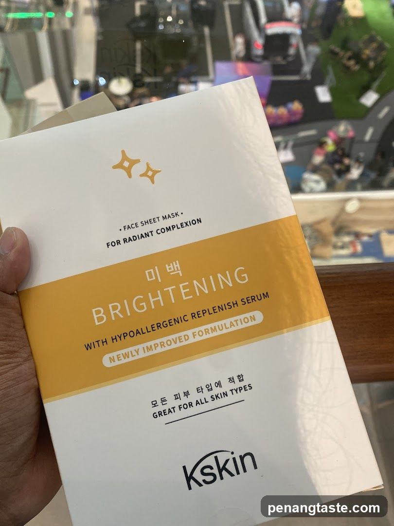 kskin Brightening Face Sheet Mask
