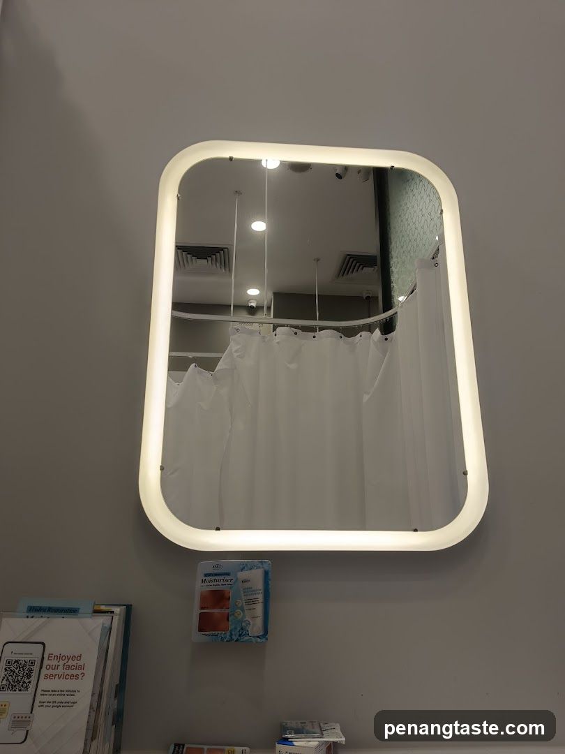Bathroom Mirror with LED Lighting