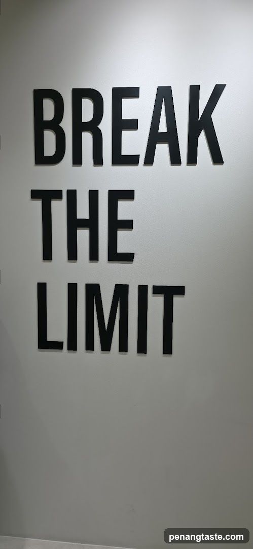 Break The Limit Signage