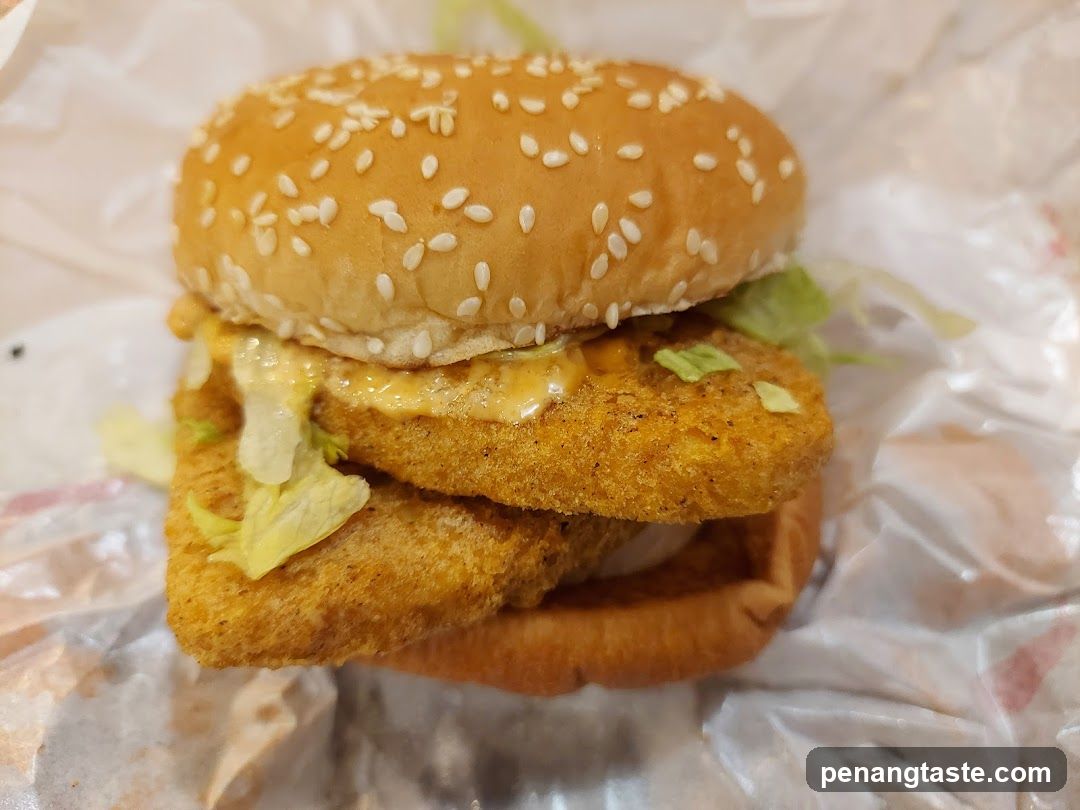 Double Chicken Burger