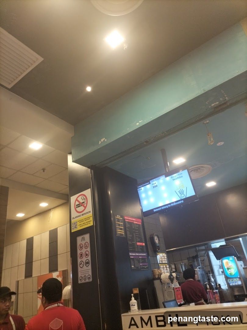 Fast Food Interior View