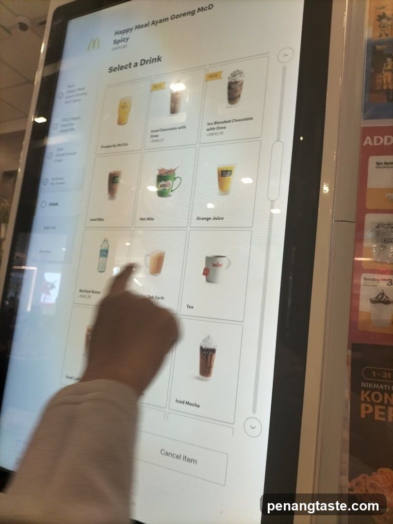 McDonald's Self-Order Kiosk