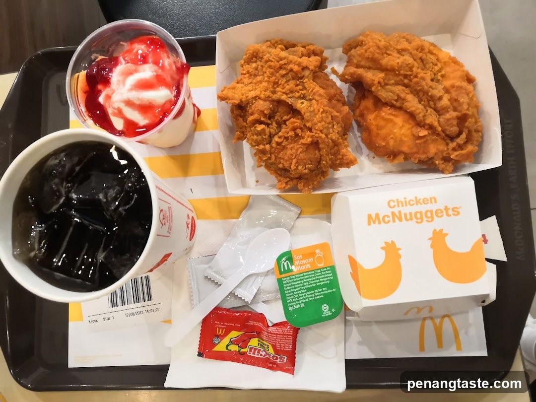 McDonald's Meal Tray