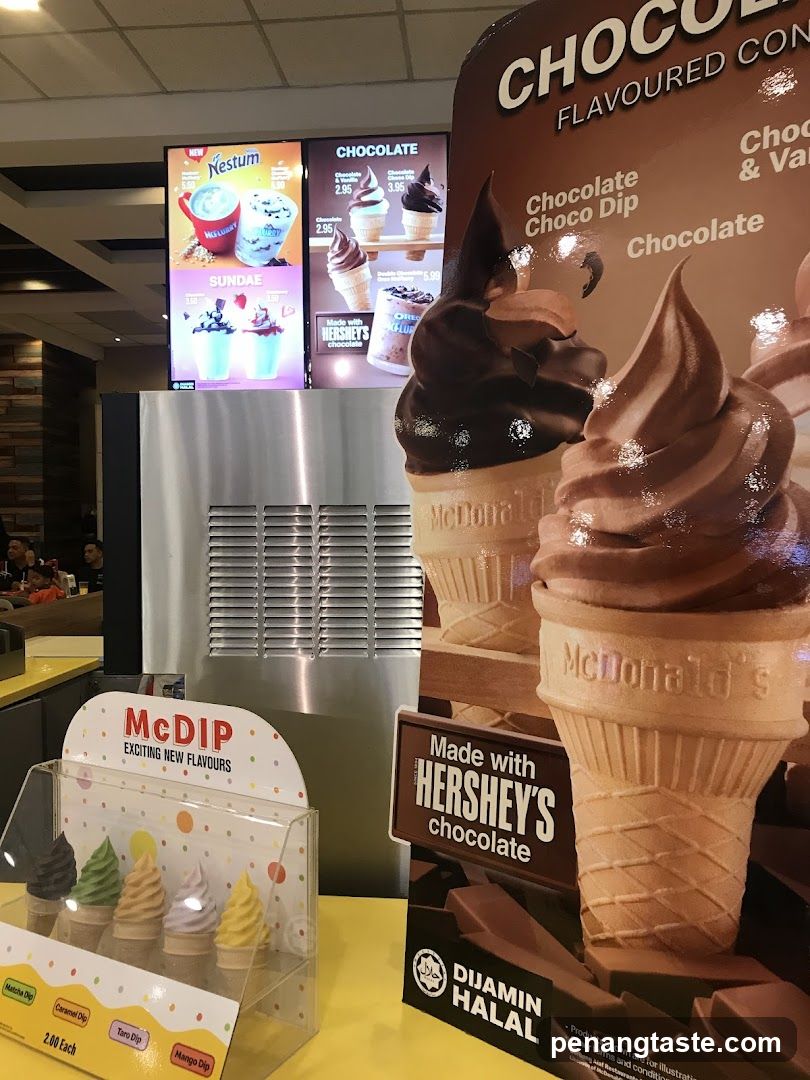 McDonald's Ice Cream Display