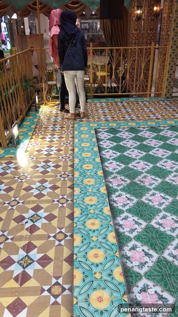 Interior View of a Decorative Space