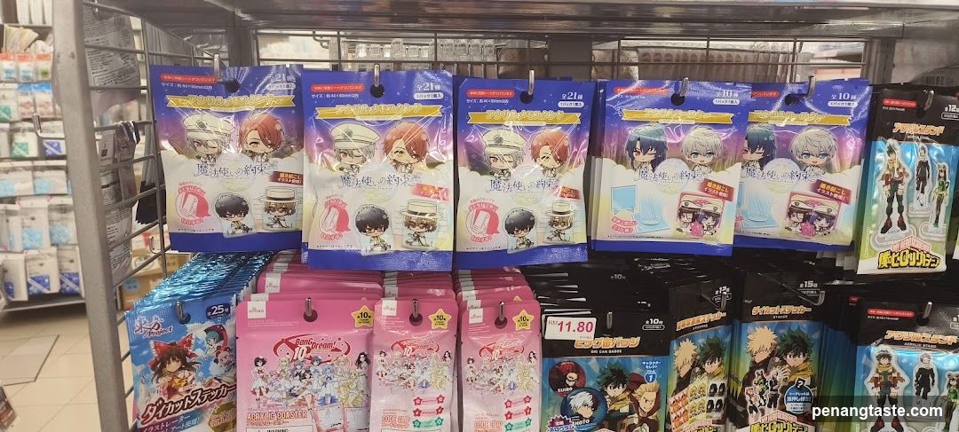 Anime Merchandise Display