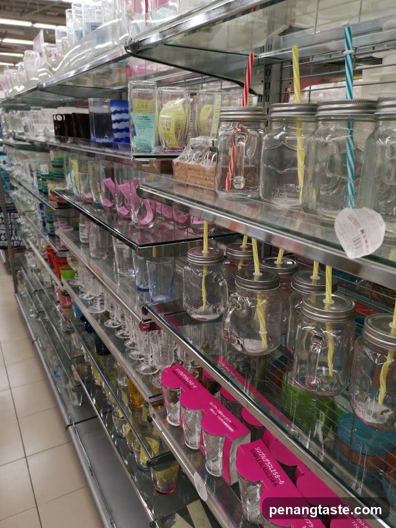 Glassware Display Shelf