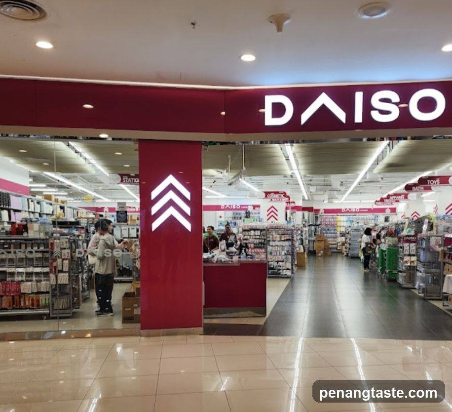 Daiso Store Entrance